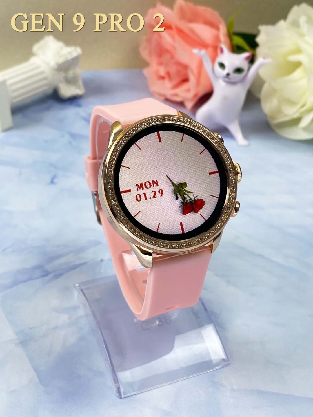 Factory Supply Gen9 Pro 2 Smartwatch Women Fitness Tracker Smart Watch Health Monitor Sports Tracker 7in1 Smart Bracelet