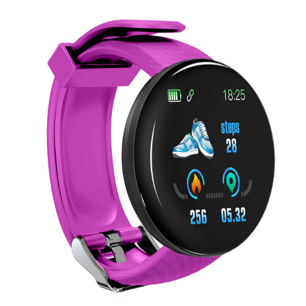 D18S activity monitoring smartwatches colorful touch screen sports wristband pedometer heart rate monitor d18 health smart watch