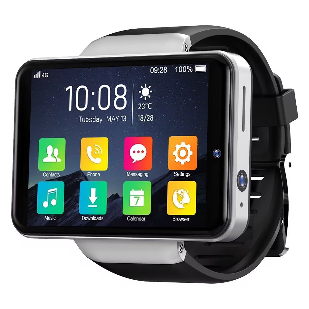 Best seller Ticwris Max S 4G Android Smart Watch For Men 2.4" Display Face ID 2000mAh 3GB 32GB 8MP Dual Camera GPS BT Smartwatch