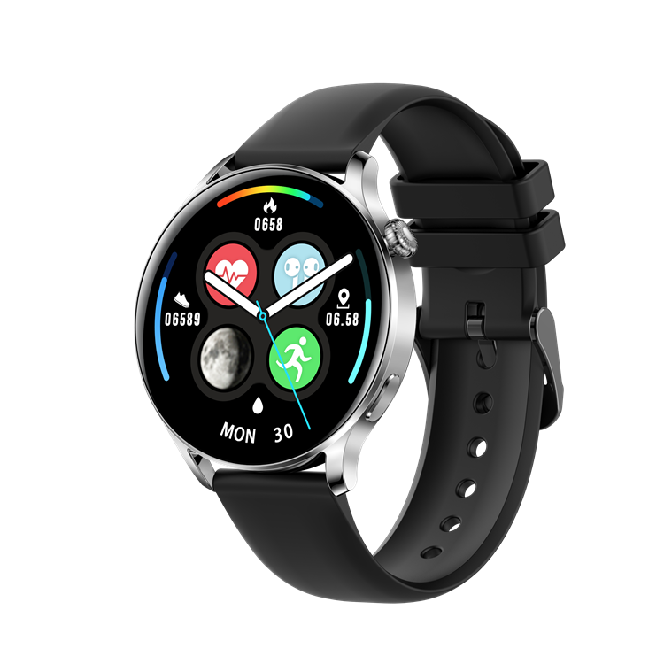 Hot Sale Smart Watches Ak37 Rose Gold Stainless Steel Health Monitor Reloj Smart Watch For Bt Calling