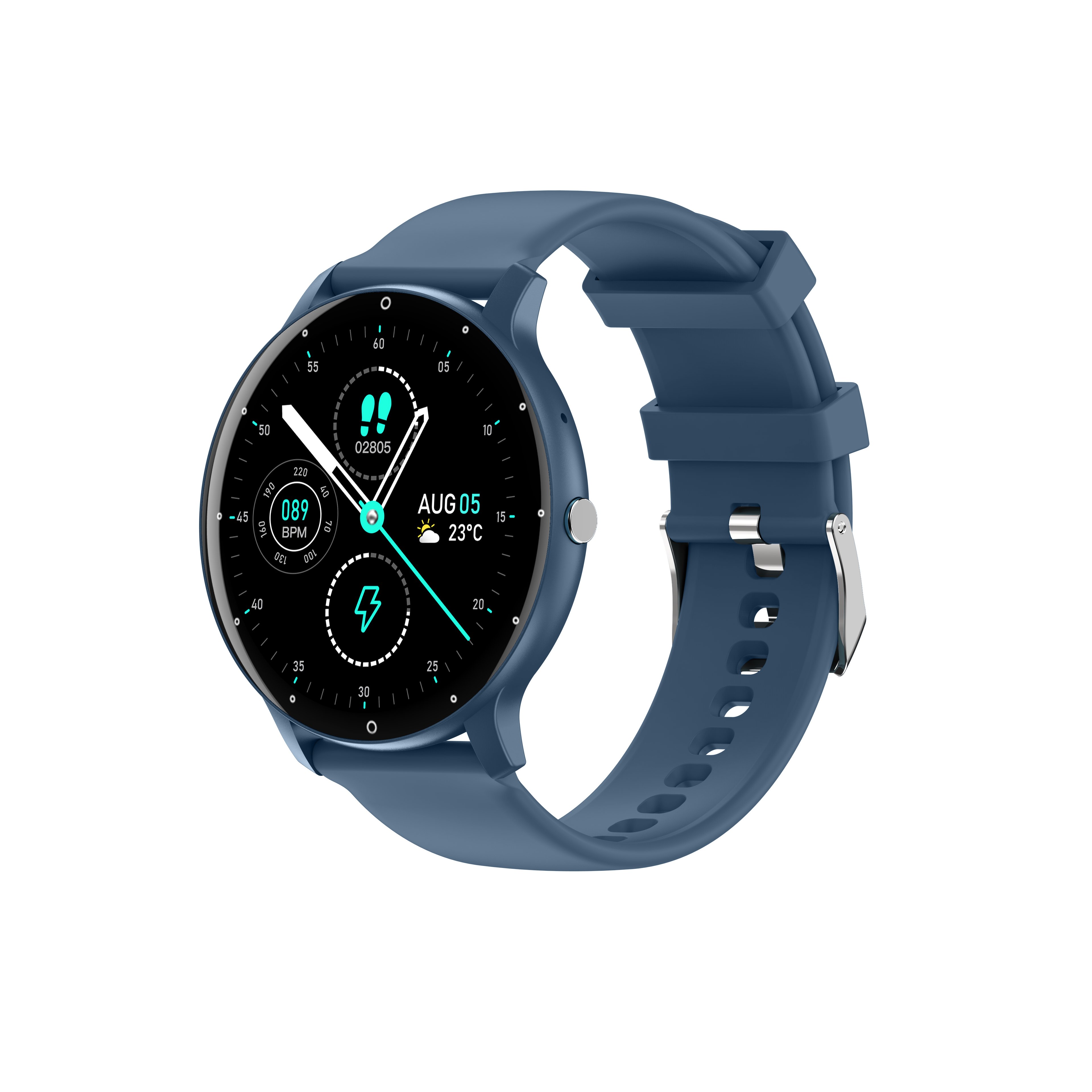 Smart Watch Zl02C pro Bluetooth call Heart Rate Tracking Round Display Unisex Full Touch SKD Smart Watch wearable desive