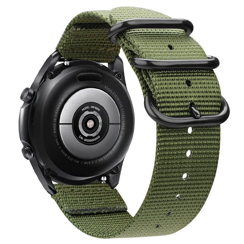 CAOWTAN 20 22 smart watch accessories Nylon Watch Sport Strap Band For Samsung Galaxy 6 2 Classic Active for Amazfit Fabric band