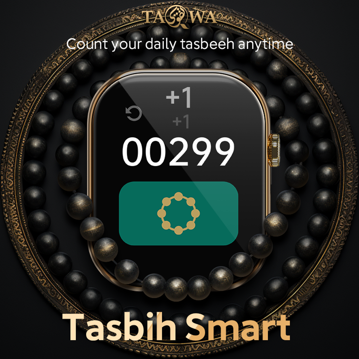 TAQWA Quran SMART WATCH 2.02"Smartwatch for Men Women (Answer/Make Call) Heart Rate/Sleep Monitor, Spo2, Pedometer