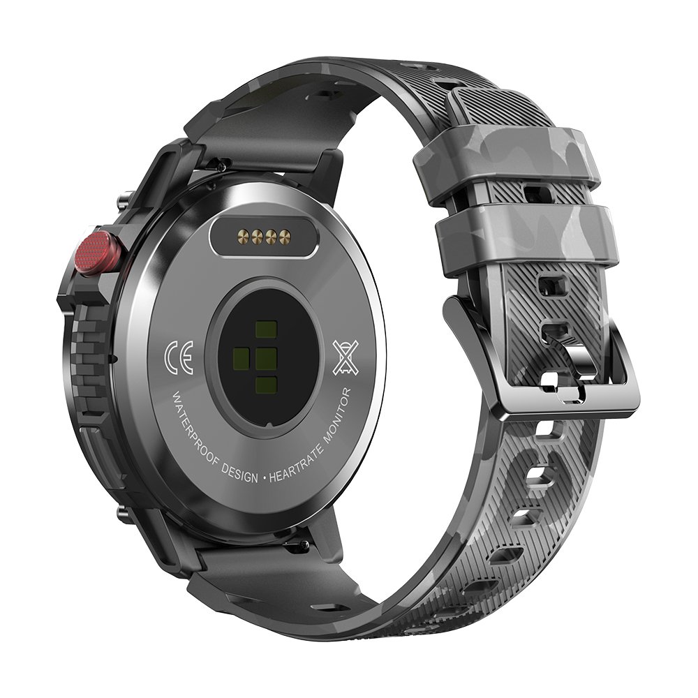 C22 Sport Smart Watch 1.6inch round 4GB large memory long battery life BT calling life waterproof heart rate fitness smartwatch