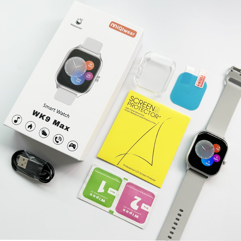 2024 Newest WK9 Max T800 Ultra Smart Watch 2.01 Inch Screen Rotating Dual Buttons Hiwatch pro S8 IWO Smartwatch T800 Ultra