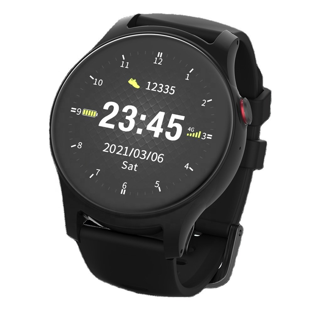 SOS call 4g elderly health care watch with gps tracker 2-way call smart watch for old people