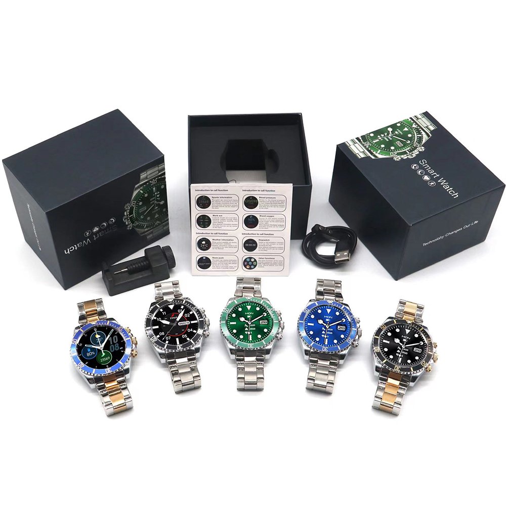 AW12 Smart Watch 2023 2024 High Quality Stainless Steel Montre Relojes Inteligentes De Acero Inoxidable Smartwatch Hombre