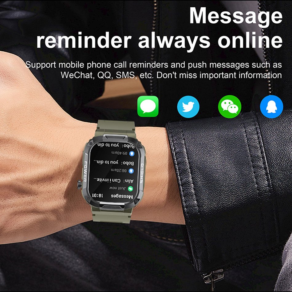 2024 New arrival NTY04 PK MK66 2.01" HD screen SmartWatch Reloj Inteligente Call Sports Smart watch