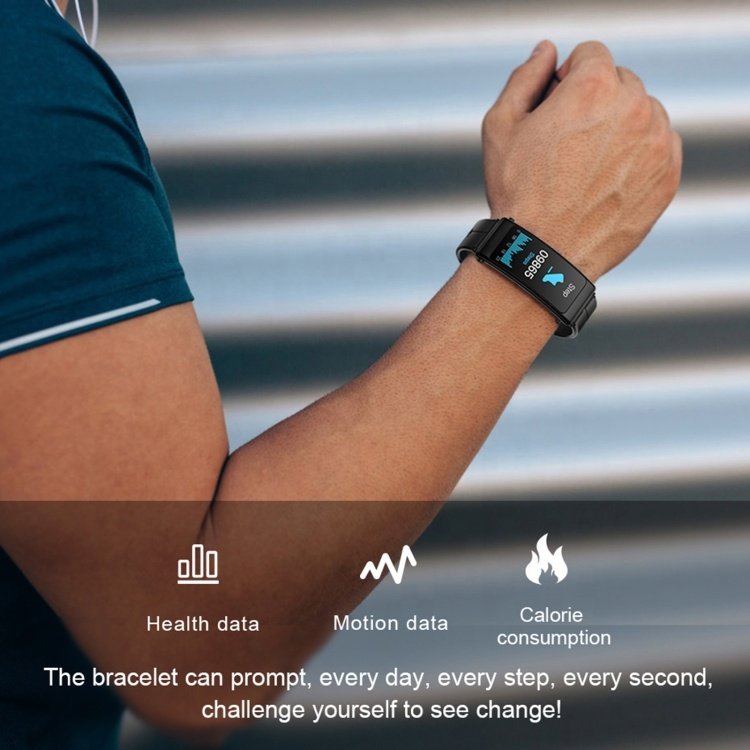 Wholesale K13 1.14inch Steel Band Earphone Detachable Smart Watch Support Wireless Call Fitness Tracker Wristband Smart Bracelet