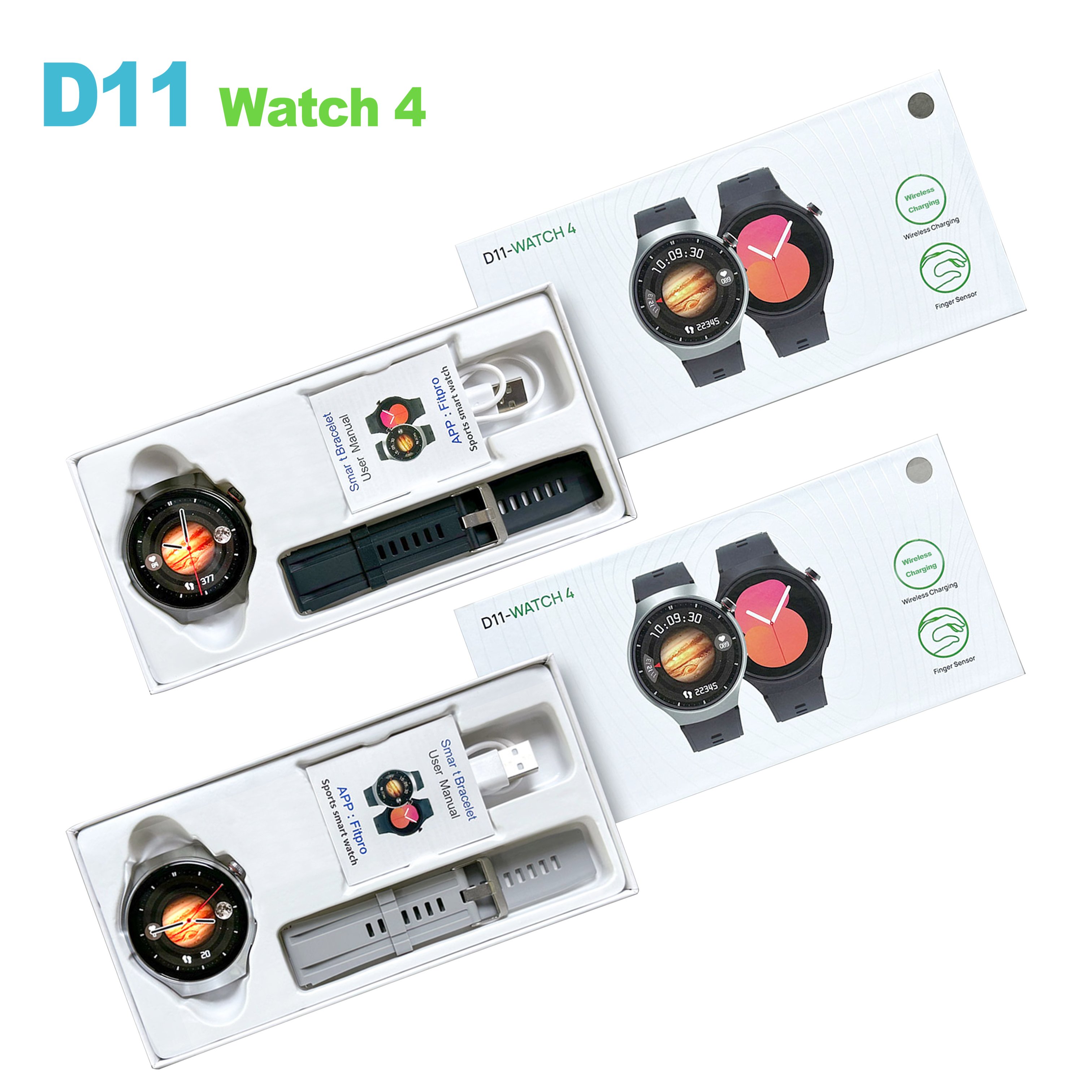 D11-Watch4 Smart watch PK S100 ultra 7 in 1 straps Serie 9 reloj inteligente Digital HK9 S8 S9 Ultra Smart Watches