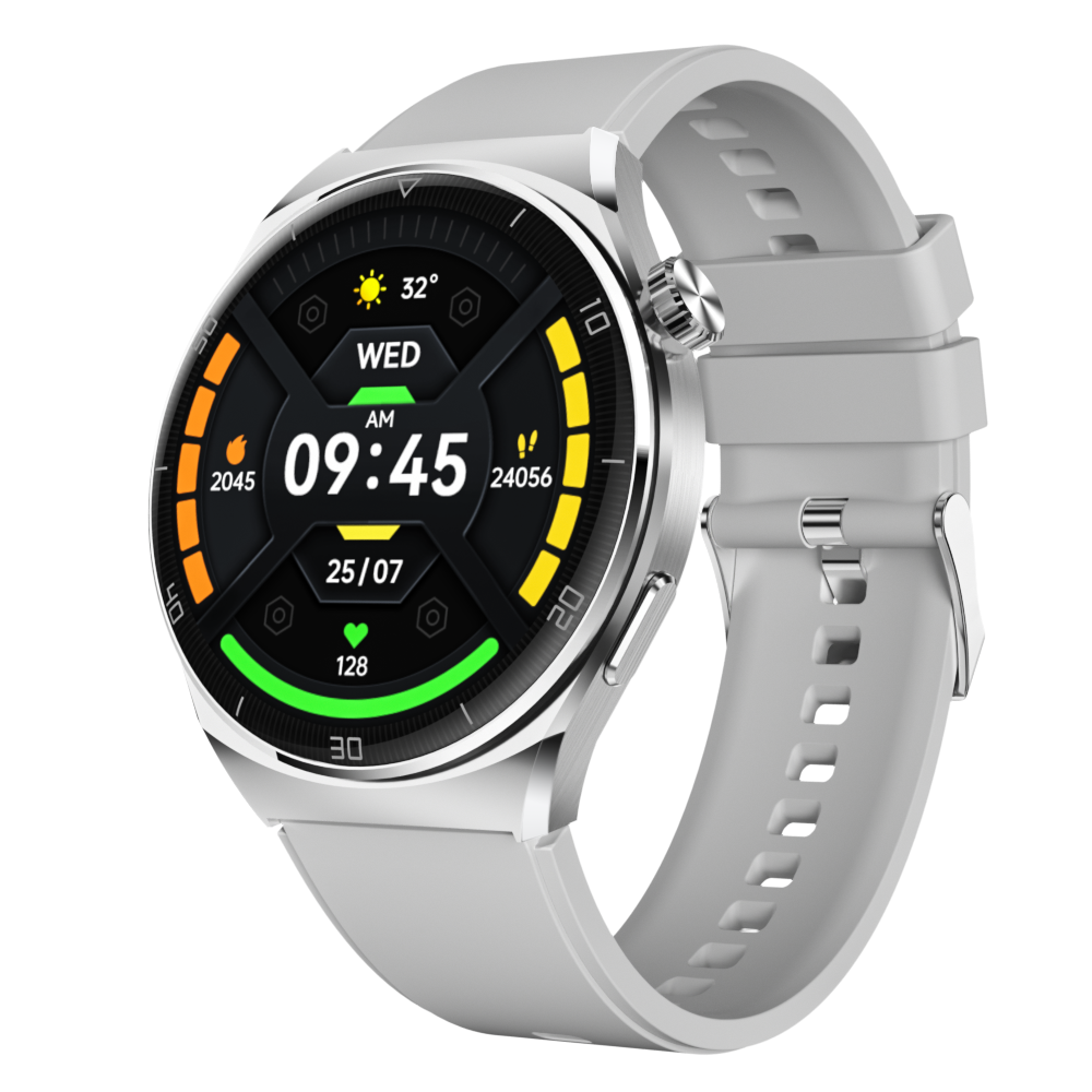 SMA Smart Care AM05 AMOLED Relogio with Blood Pressure and Heart Rate Smart Watch Calling Function Electronic Metal Silicone