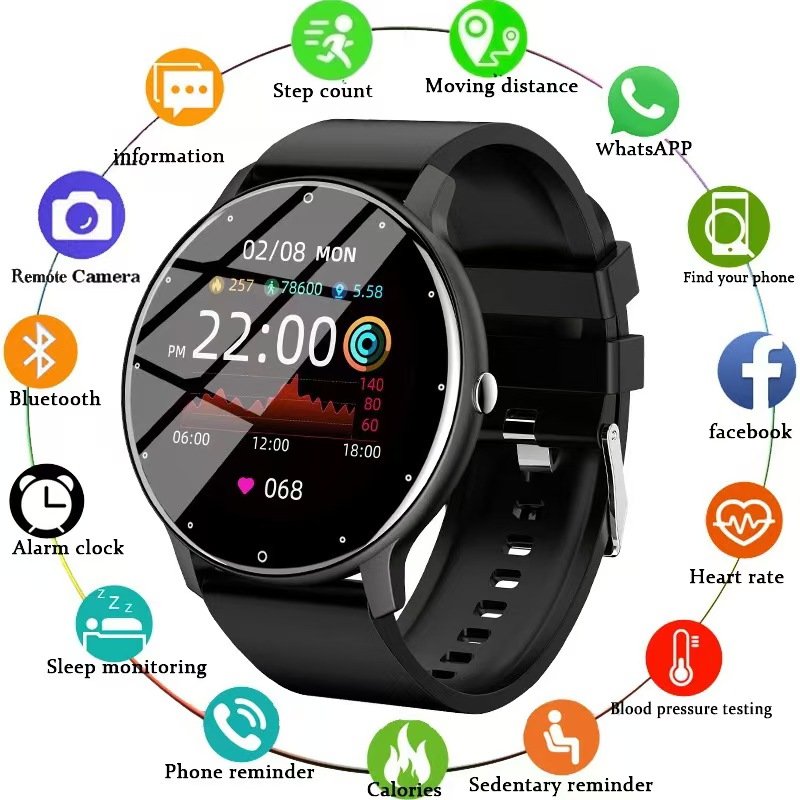 Waterproof smart watch Bluetooth Call Heart Rate Monitoring smart Bracelet