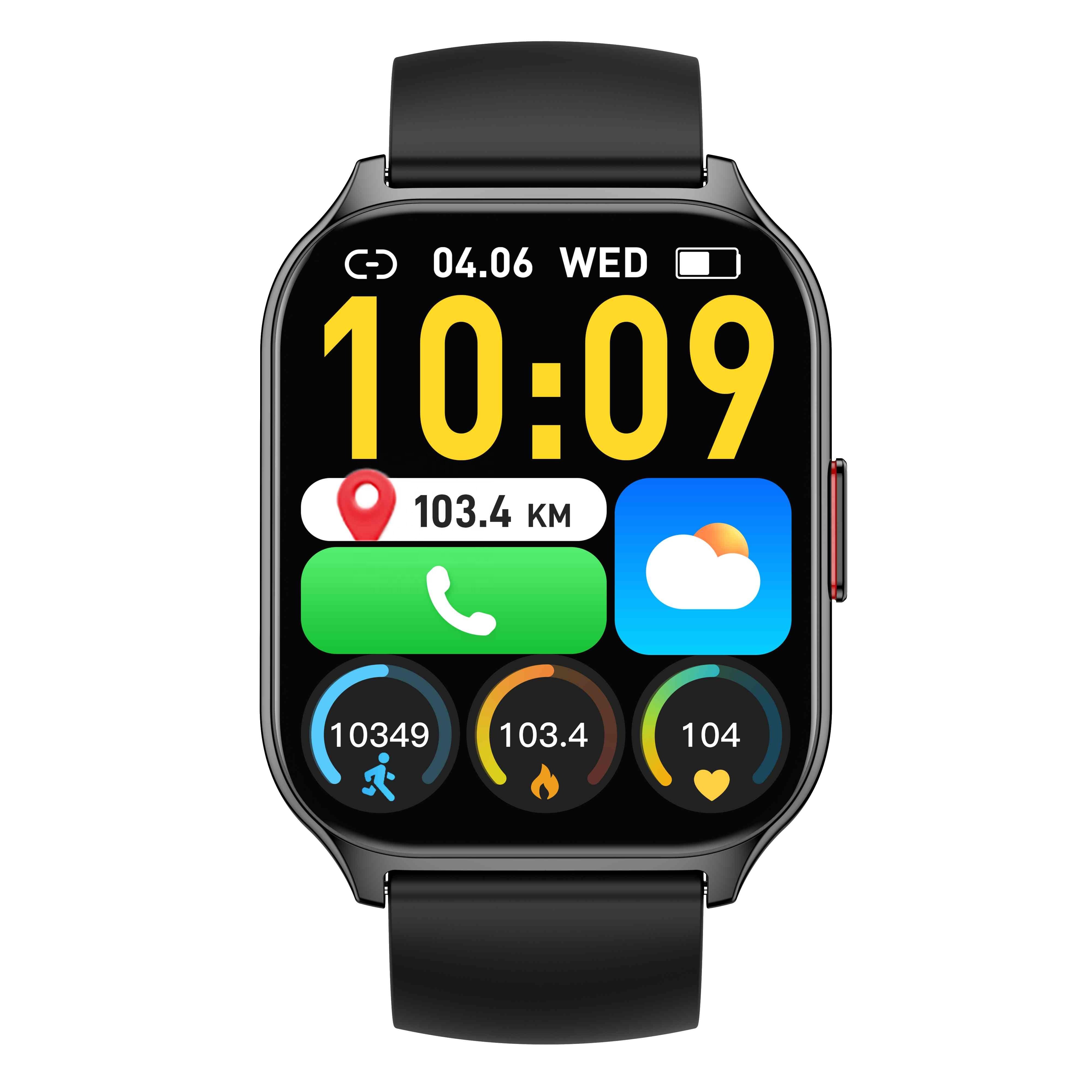 2.01" High-definistion Large Screen Smart Watch Fashion Watch All Day Health Monitoring Phone Calling IPx8 Waterproof Swimming