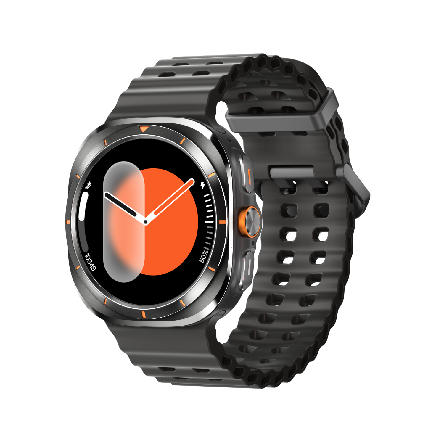 2024 New arrival W7 smartwatch ultra 10 AMOLED screen BT5.4 Compass fitness tracker Outdoor Sports smart Watch for men