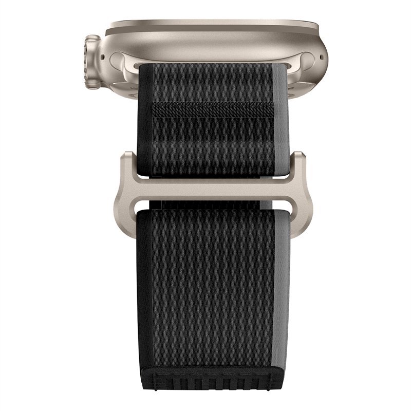 New Modified Braided Nylon Woven Stretchy Adjustable Nylon Smart Watch Band For apple watch ultra strap trail loop