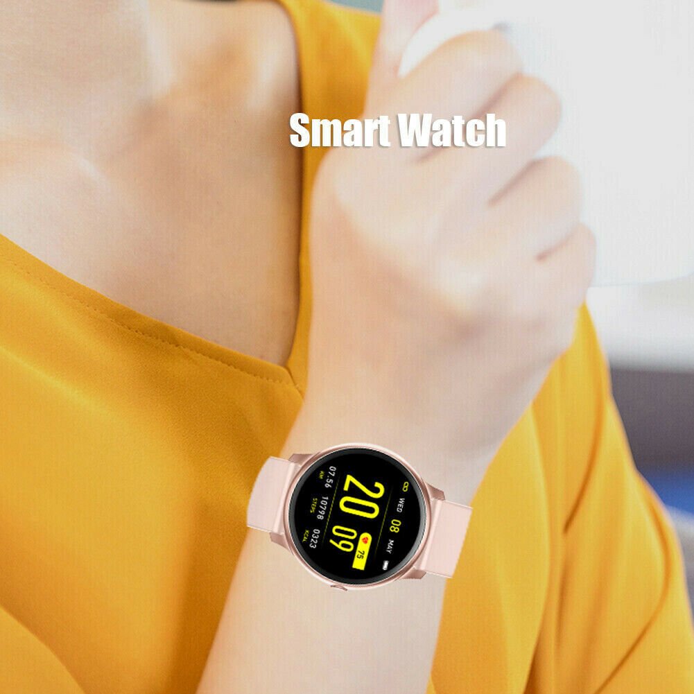 Hot KW19 ladies Smart watch with Heart Rate Blood pressure Sport Fitness Tracker Smartwatch 2022