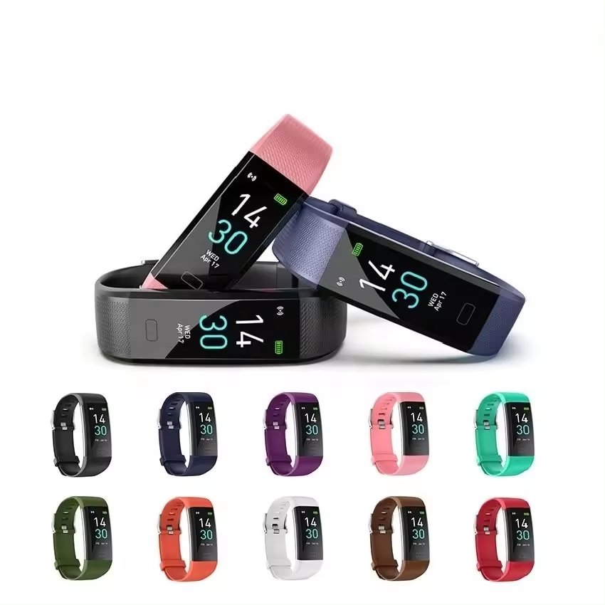High Quality Smart Bracelet S5 IP68 Waterproof Outdoor Sports Style Heart Rate Blood Pressure Health Monitor Smart Watch