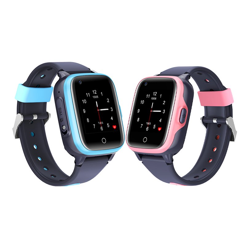 Sim Card Installed 4G SOS Video Call Android Waterproof Kids Smart Watch KT15 Support IOS and Android