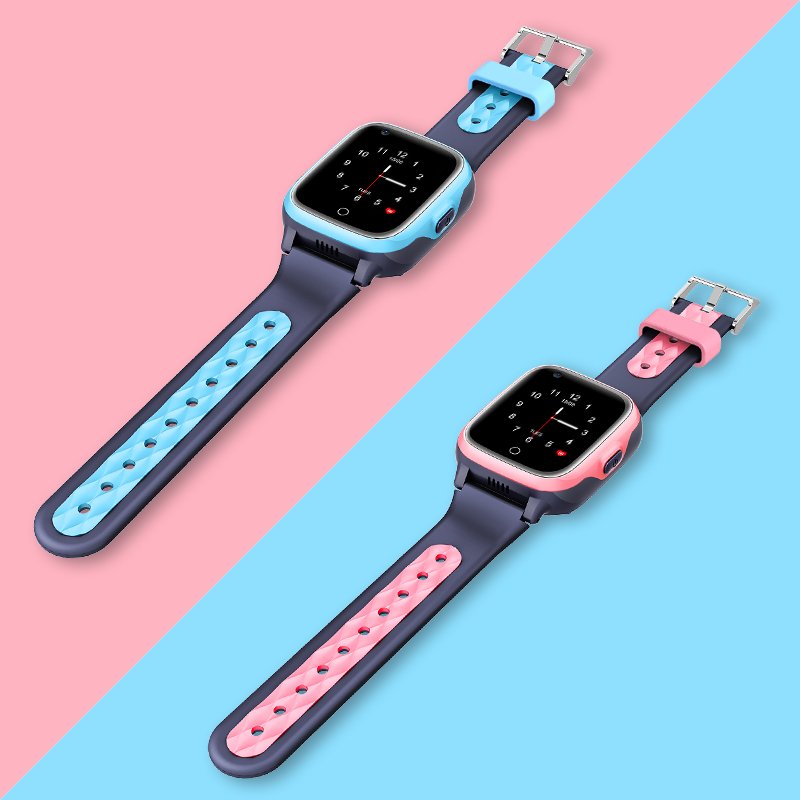 Sim Card Installed 4G SOS Video Call Android Waterproof Kids Smart Watch KT15 Support IOS and Android