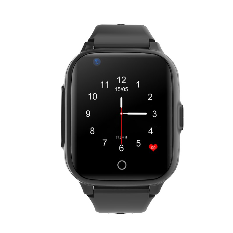 Sim Card Installed 4G SOS Video Call Android Waterproof Kids Smart Watch KT15 Support IOS and Android