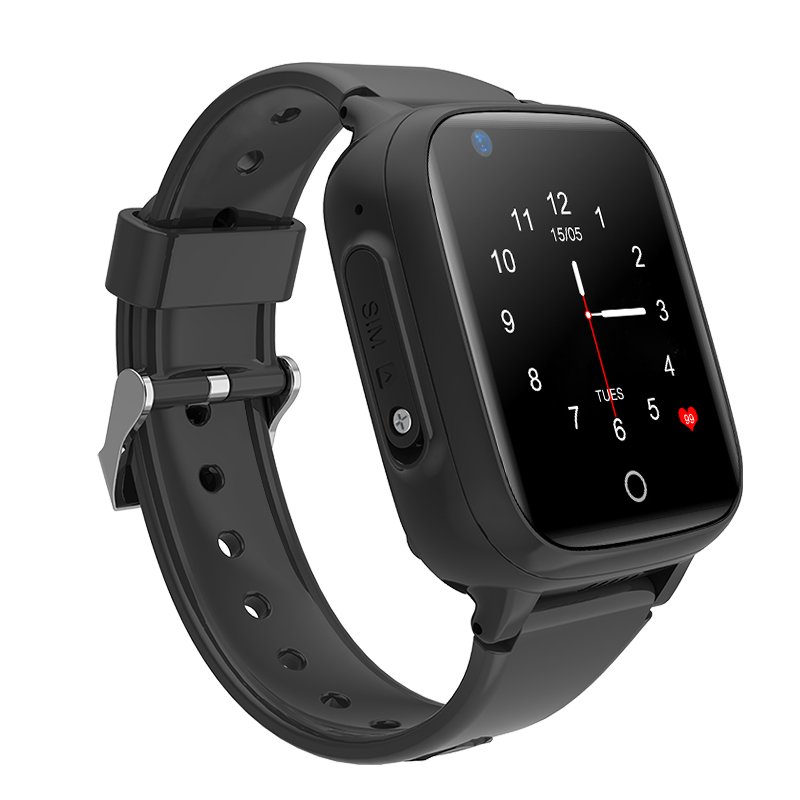 Sim Card Installed 4G SOS Video Call Android Waterproof Kids Smart Watch KT15 Support IOS and Android