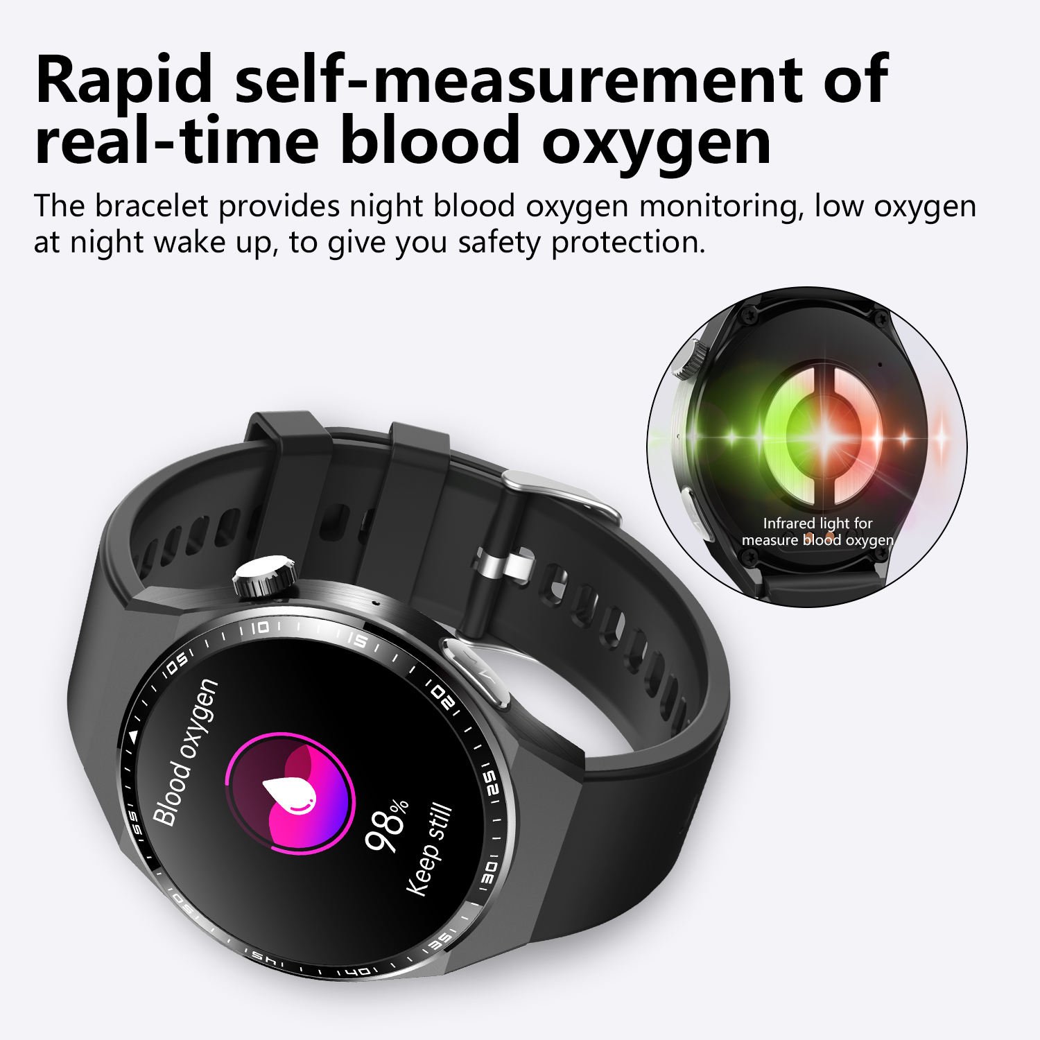 High quality 1.55'' HD screen smart watch for men women heart rate ecg blood oxygen fitness tracker F800 health smart watch 2024