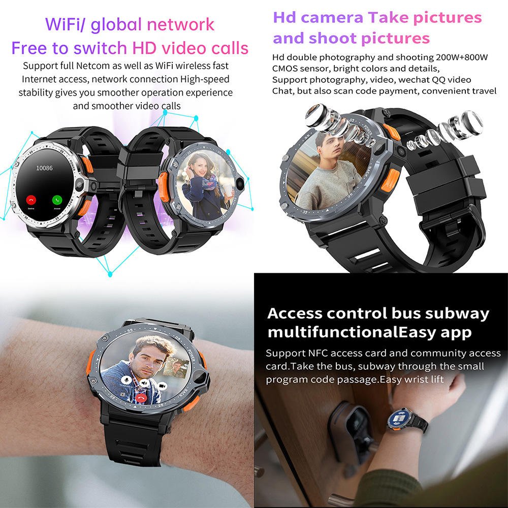 Manufacturer Android Custom New Smartwatch 4G Gps Phone Watch For Kids Smart Watch With Sim Card