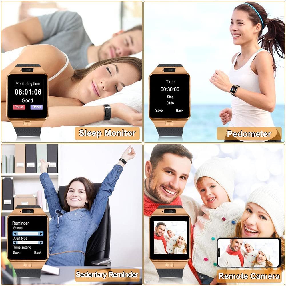 DZ09 Smart Watch With SIM Card Camera Touch Screen Reloj Inteligente Wristwatches Bluetooth Digital Watches
