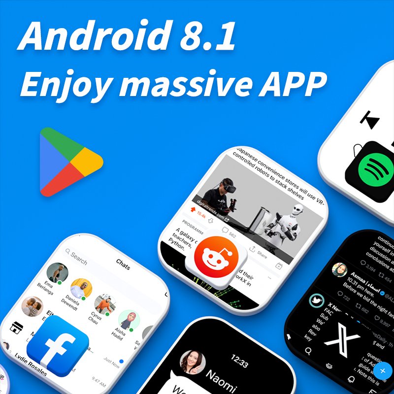 4G Android Smart Watch APPLLP 4 MAX 4+64GB Sports Health Monitoring GPS 4G Smart Watch