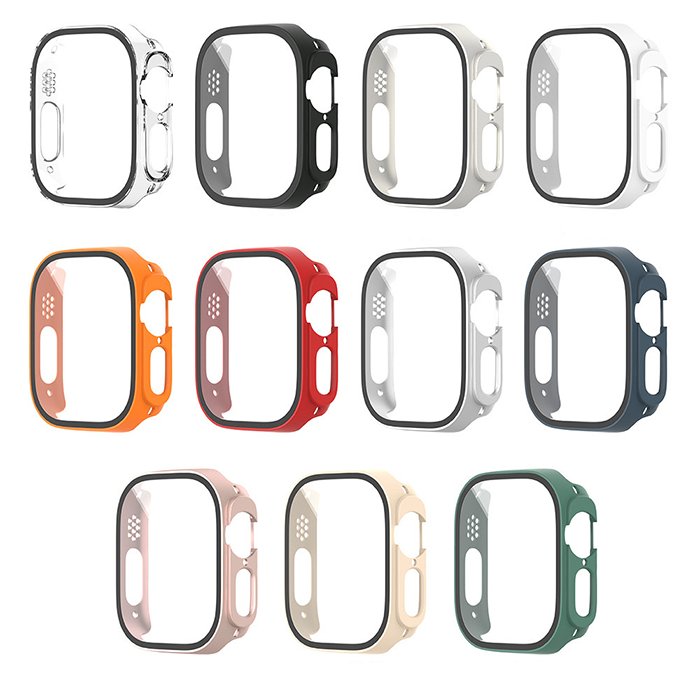 Rose Gold Smart Watch Cover Protector Case Multi Color Smartwatch For Iwatch Seri 6 7 41mm 45mm