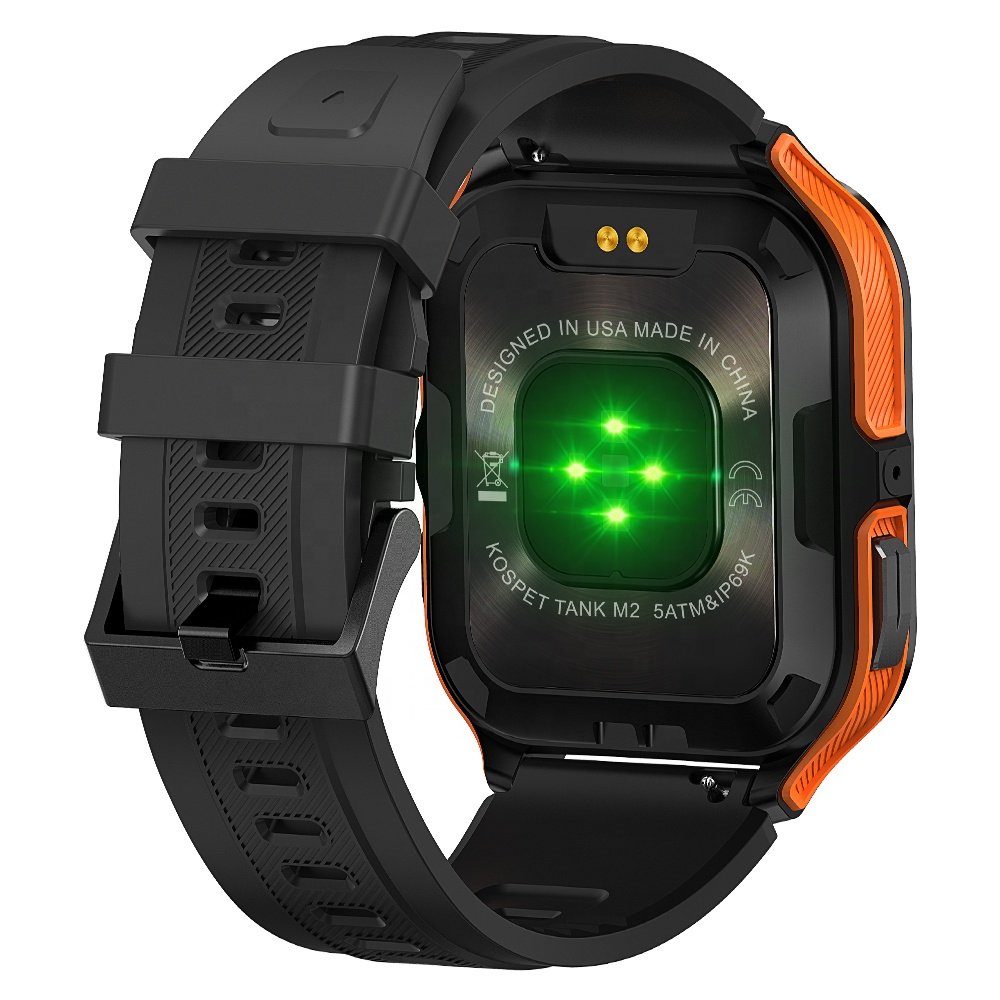 KOSPET TANK M2 Smart Watch Rugged 1.85 Inch Bt Calling Outdoor Smartwatch Heart Rate Blood Oxygen Digital Watches