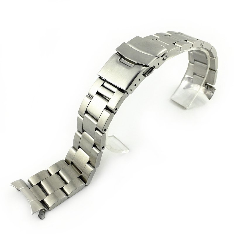 High Quality Luxury Men Silver Metal Smart Watch Band 18/19/20/21/22/23/24/26/28/30mm Stainless Steel Watch Strap