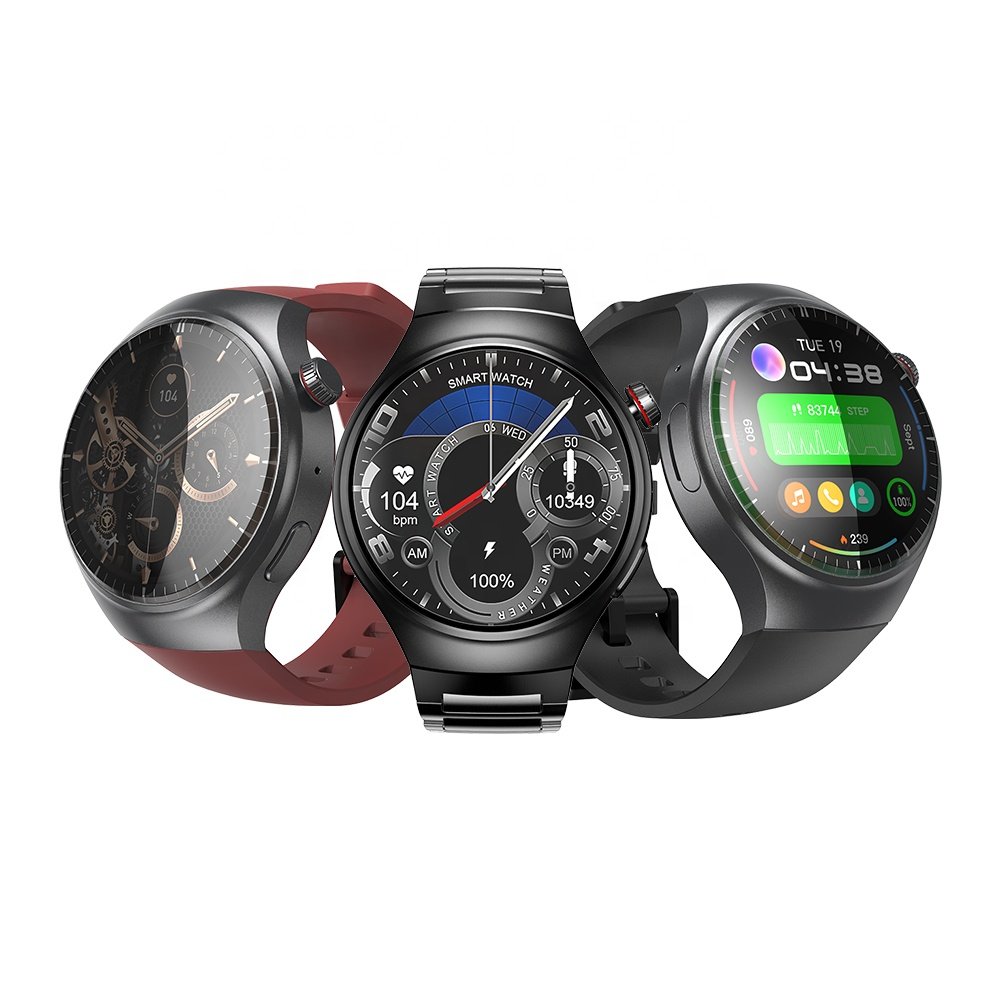 2024 New 4G Smart Watch DM80 1.43 Inch AMOLED 2GB RAM 16GB ROM GPS Waterproof Smart Watch with WiFi SIM Card 4G Smartwatch