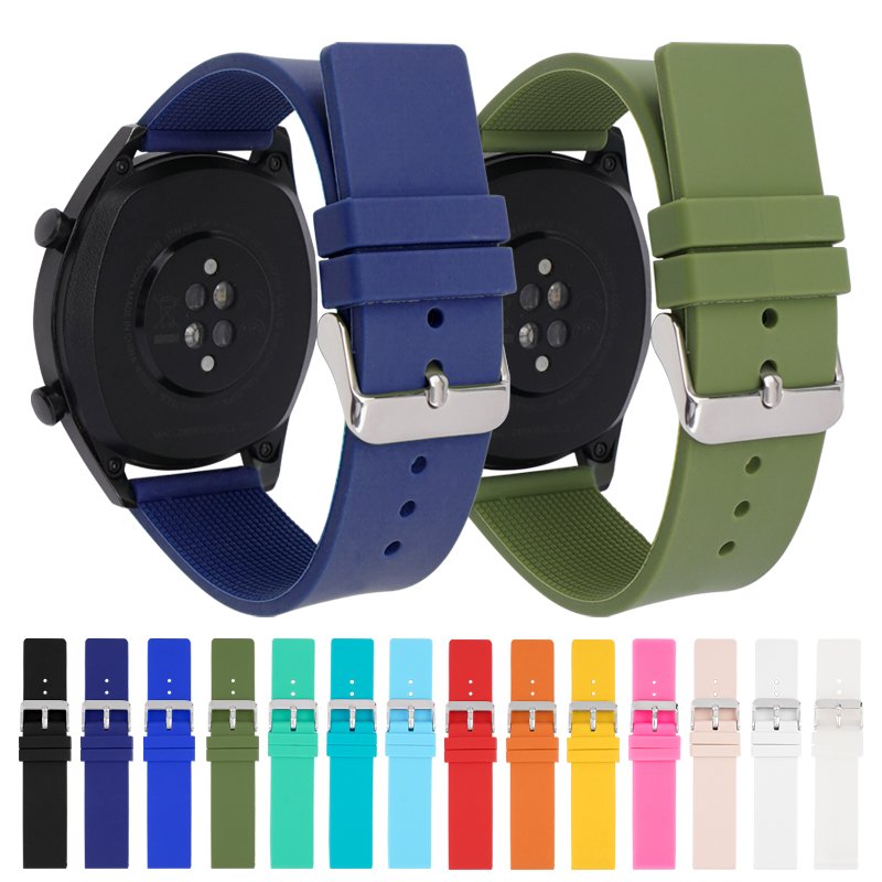 Wholesale Wrist Watch Strap Quick Release Silicone Rubber Sport Smart Watch Bracelets Bands Accessories For Samsung Gear S3