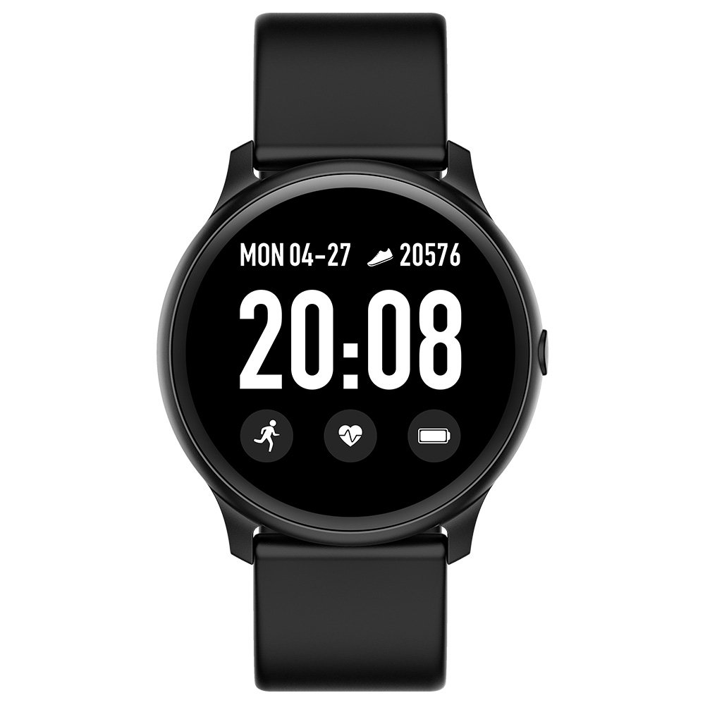 Women & Man Heart Rate Health Blood Pressure Monitor Remote Multi-function KW19 Waterproof Smart Watch