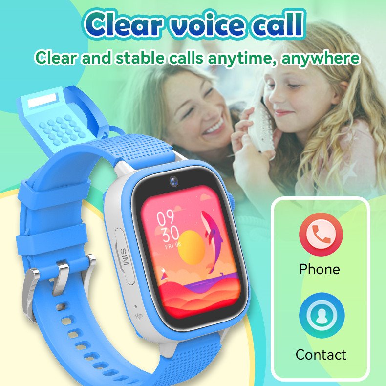Maxtop Cheap Child Phone Video Touch New Smart Watch Wrist IP67 GPS Kids Games Smart Watches Waterproof 4G GPS Kids Watch