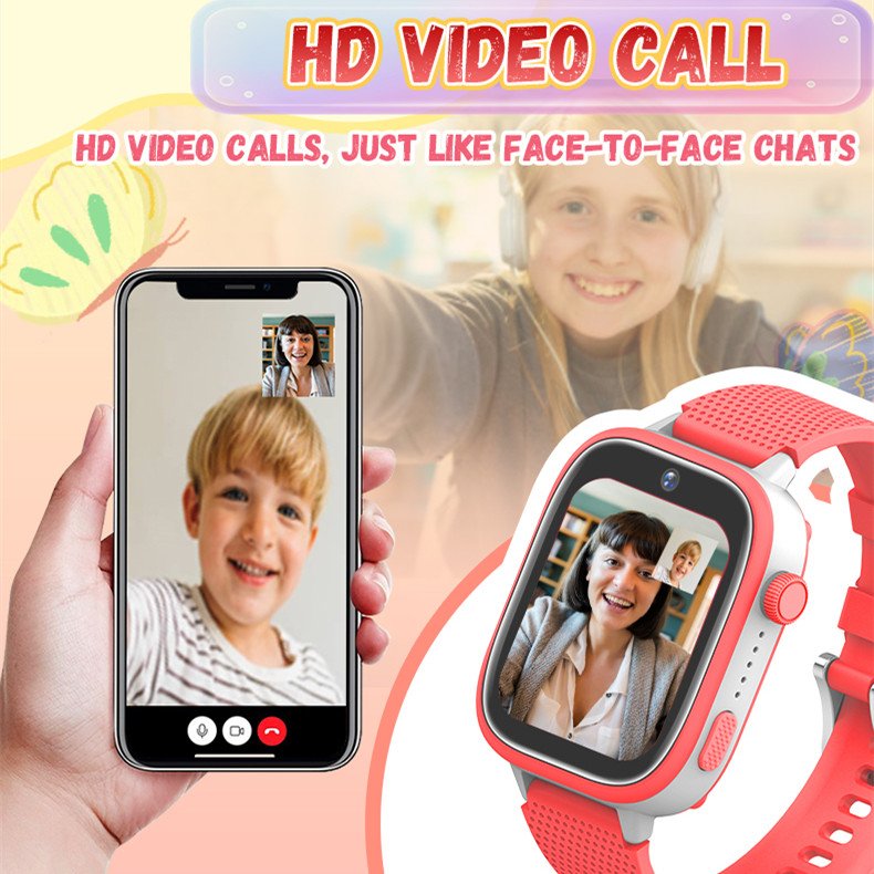 Maxtop Cheap Child Phone Video Touch New Smart Watch Wrist IP67 GPS Kids Games Smart Watches Waterproof 4G GPS Kids Watch