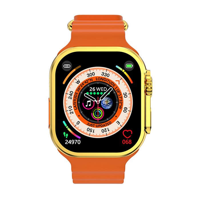 2024 Luxurious Golden Smart Health Watch With NFC S8 Ultra Watch