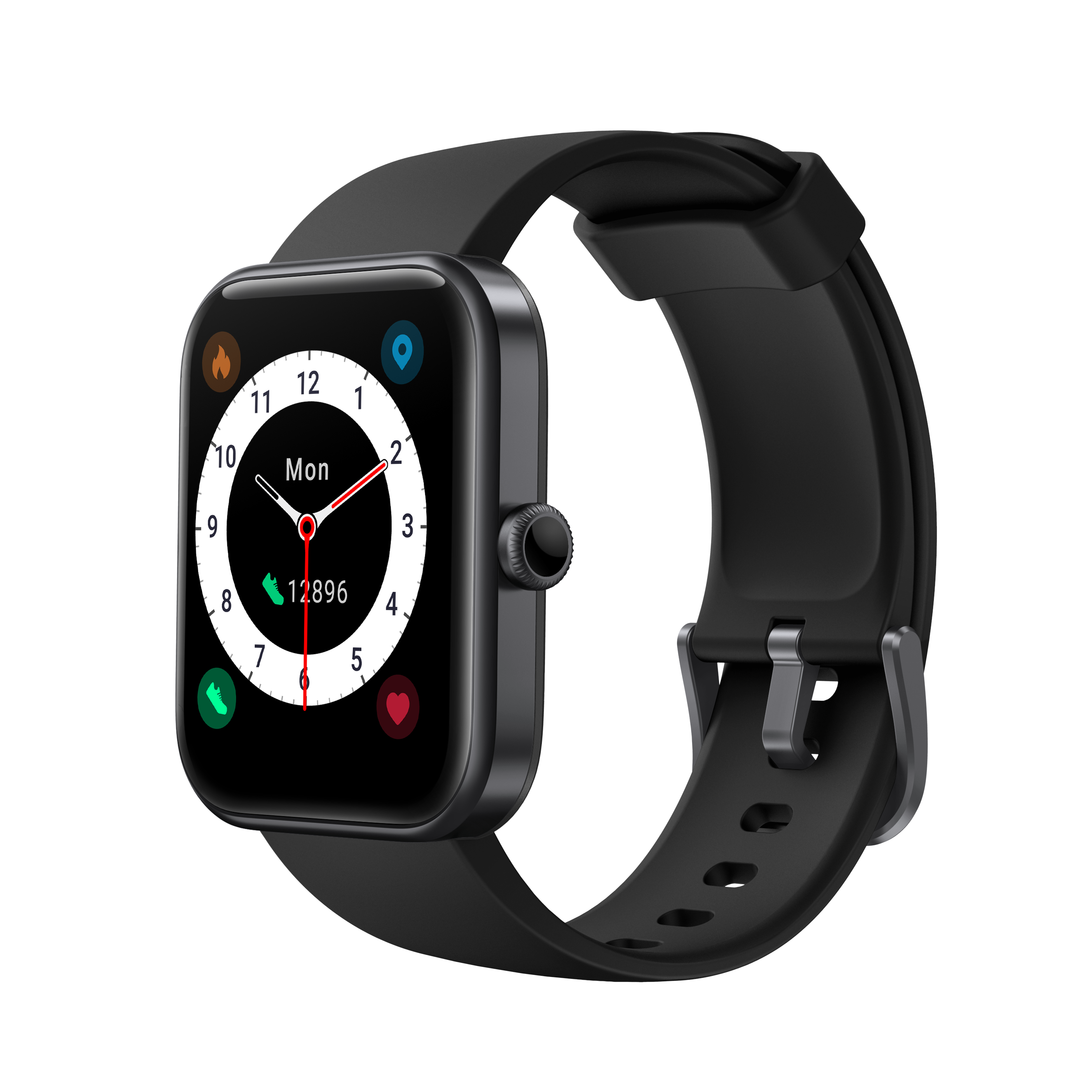 Alexa Id206 Smart Watch 1.69' Waterproof Watch Voice Control Blood Oxygen Heart Rate Tracker Smartwatch Id206