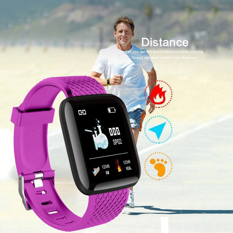 116 plus D13 phone watches IP67 Waterproof Wristband Fitness Tracker Heart Rate Monitor Watches Smart watch Band 2023