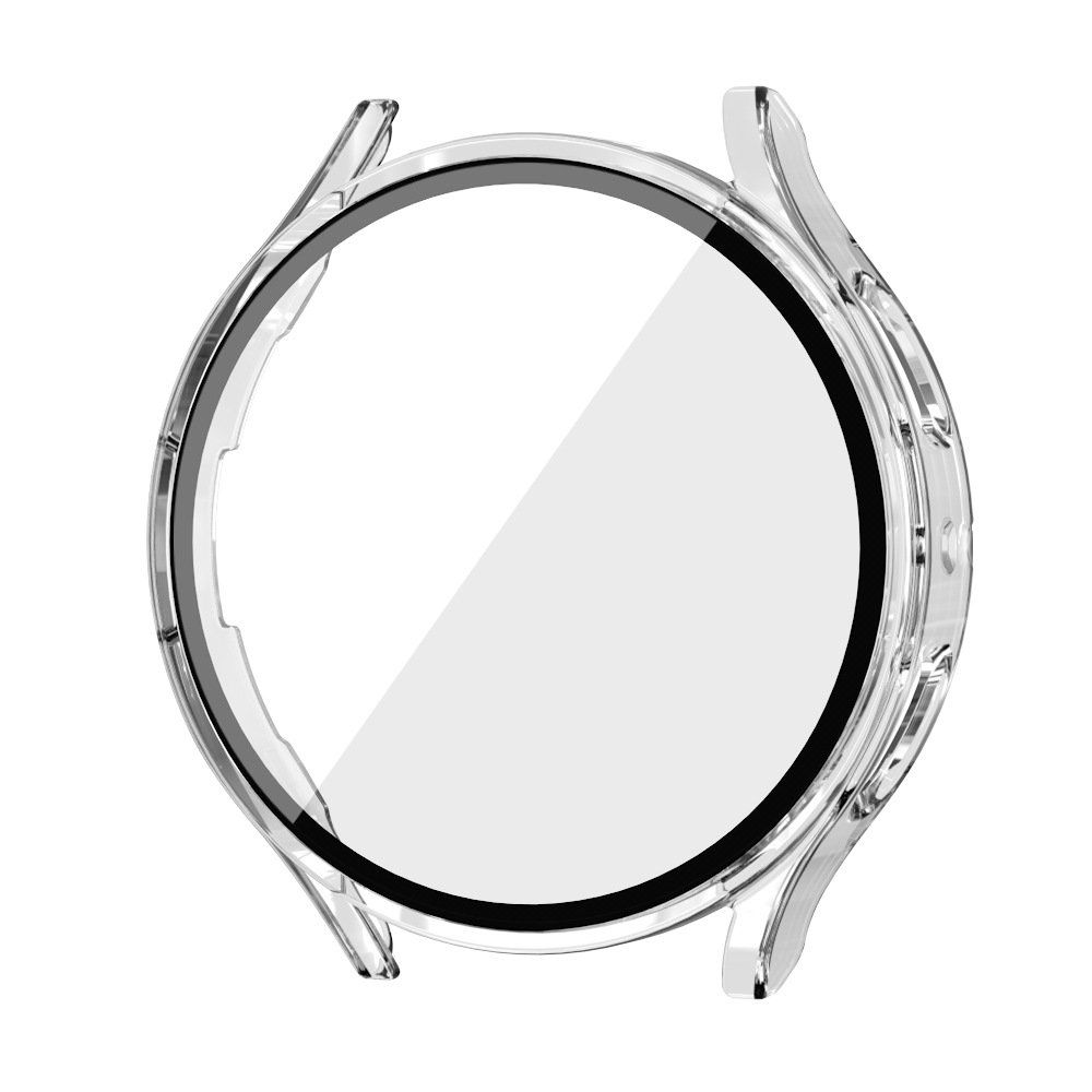 New Clear Hard PC Tempered Glass Film Smartwatch Transparent Protective Case Cover For Samsung Galaxy Watch 7 6 5 4