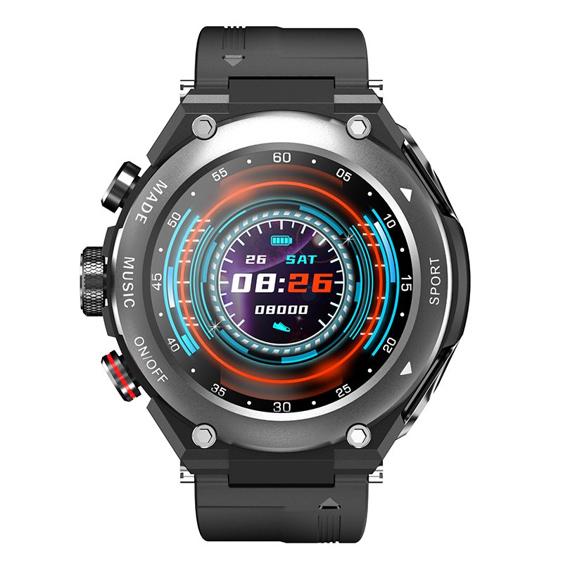 2022 TW92 Sport Reloj Touch Screen IP68 smart watch with earbuds temperature activity tracking music Reloj Hombre smart watch