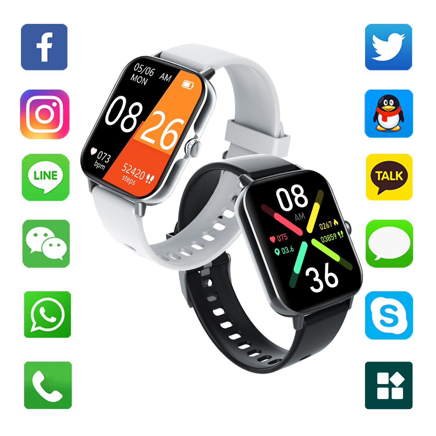 fitness tracker sport watches women smartwatch health monitor fitness tracker bt call smartwatch calling smart watch
