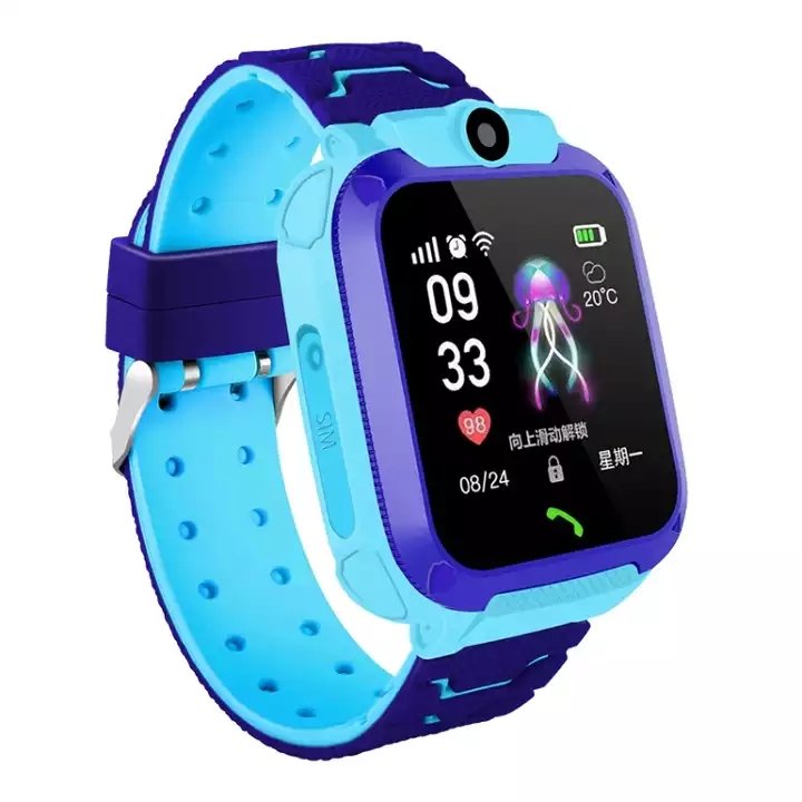 Children's Smartwatch Students Watches SOS Phone Sim Card Photo Kids Watch Q12 Location Tracker Waterproof Gift For Boy Girl