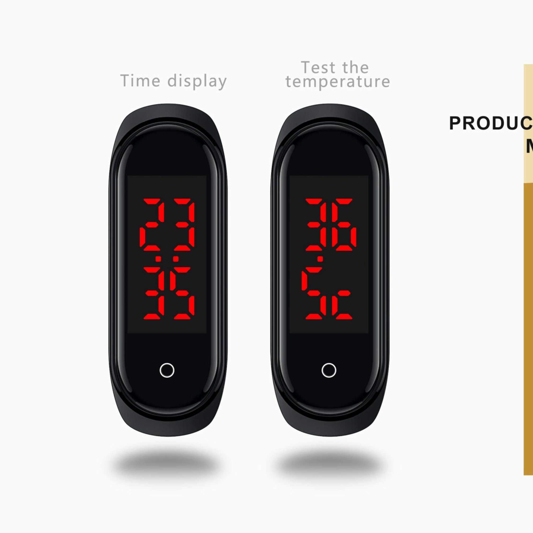 Electrostatic eliminato smart watch Car wireless static elimination Temperature measuring Bracelet