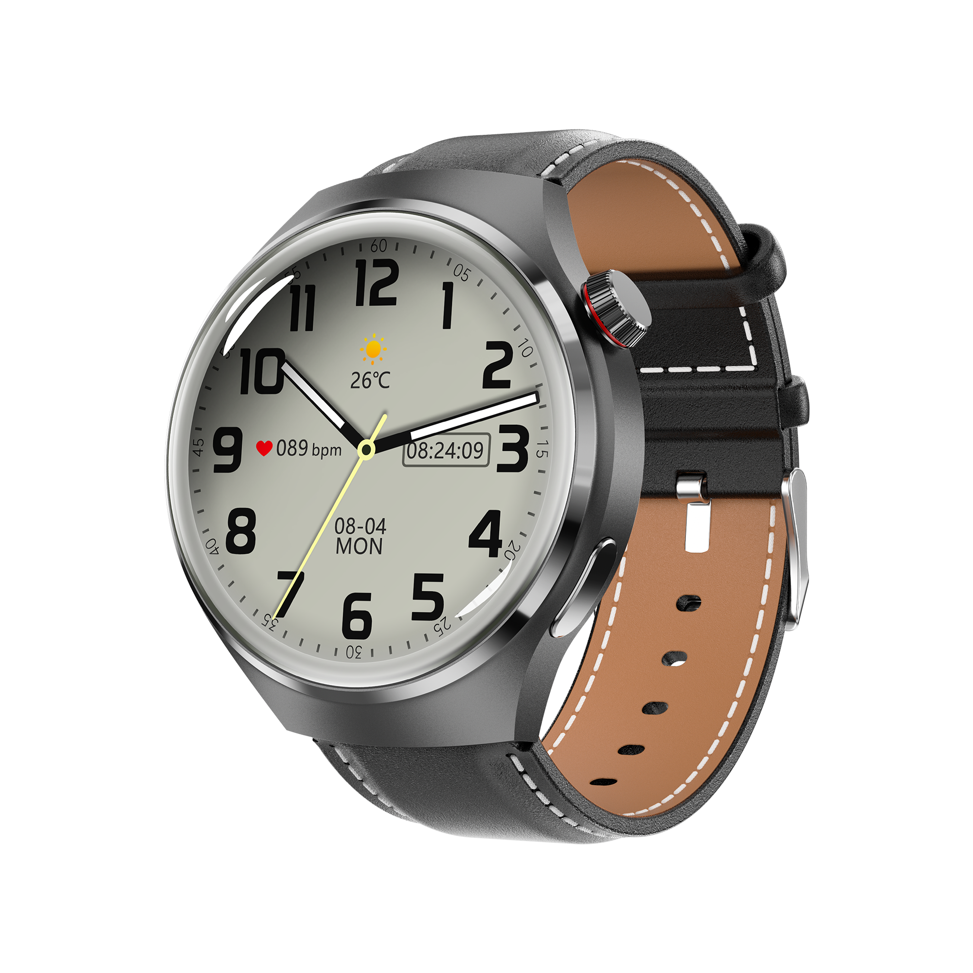 Fashion BT Smart watch 2024 Heart rate NFC smart watch for men women