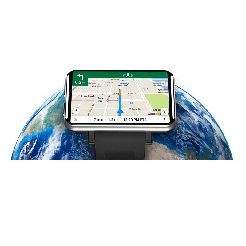 DM100 4G Android Smart Watch Waterproof with 16G Storage Touch Screen and WiFi for Camera and Sleep Use IP67 Certified