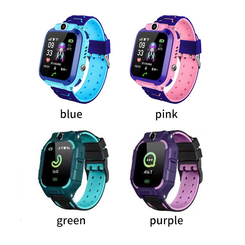New Kids Smart Watch 2024 Wholesale Customized Intelligent Emergency SOS Student Kids Watch HD Touch Screen Talking
