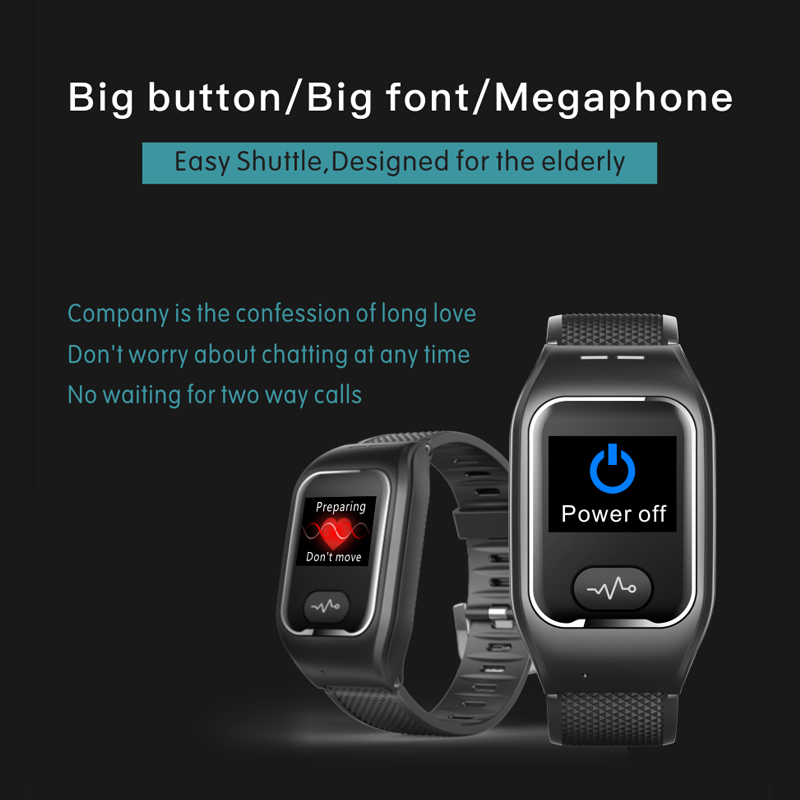 Elder Smart Watch Fall Detection Heart Rate Monitor 4G GPS Positioning SOS Beidou LBS Wifi G-Sensor Agps Calling For Elderly