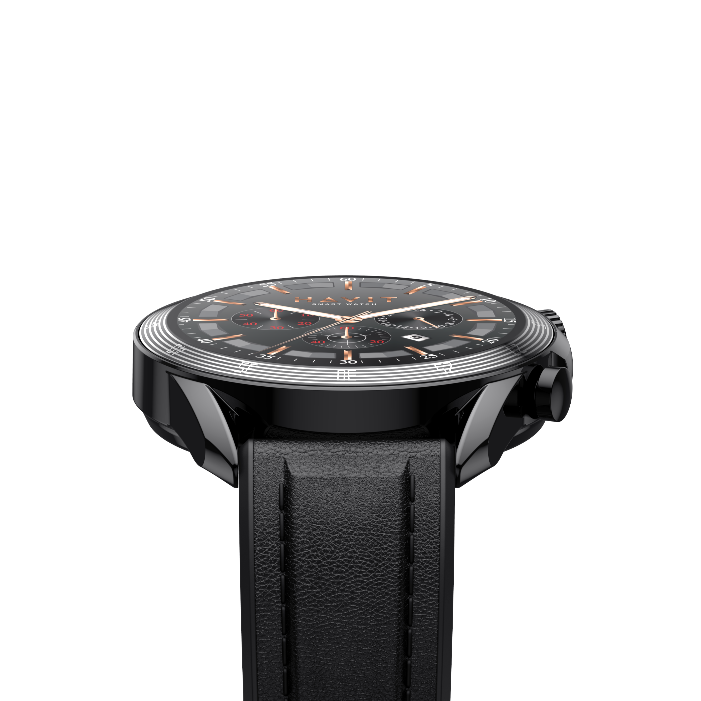 Havit M9030 PRO Blood Oxygen Body Temperature Wireless Charging Digital Watches IP68 Waterproof High Resolution Smart Watch
